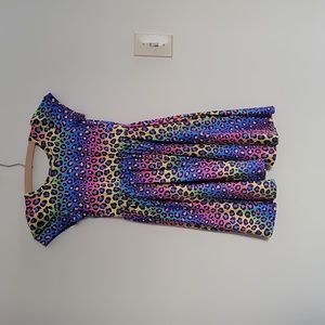 Lisa Frank inspired girls dress